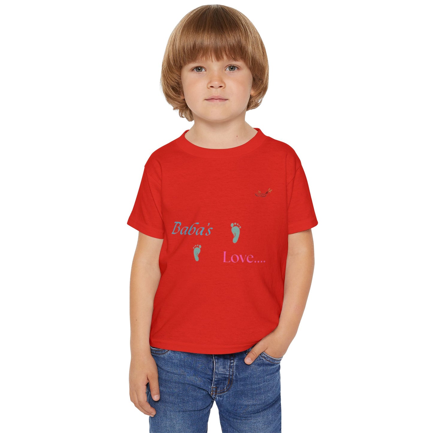 Baba's Love Toddler T-Shirt - Soft Cotton Tee for Sweet Moments