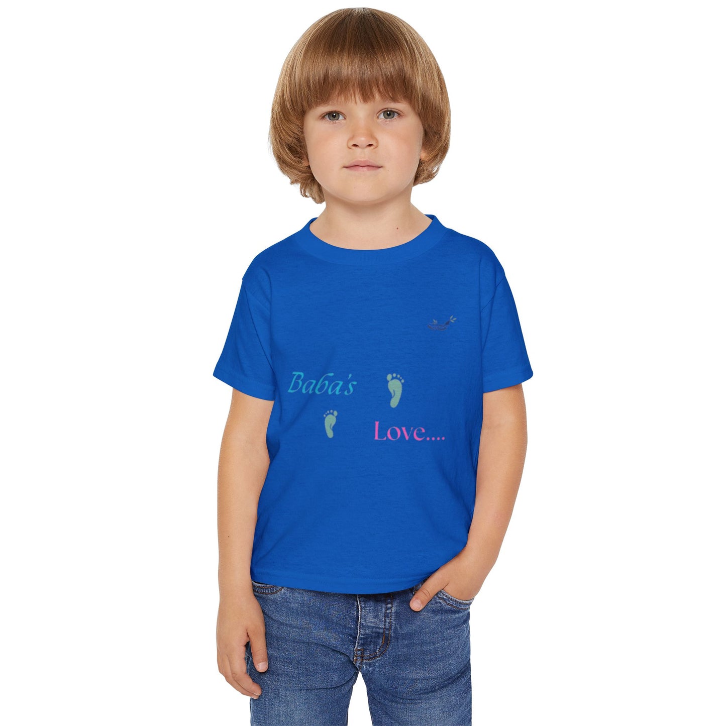 Baba's Love Toddler T-Shirt - Soft Cotton Tee for Sweet Moments