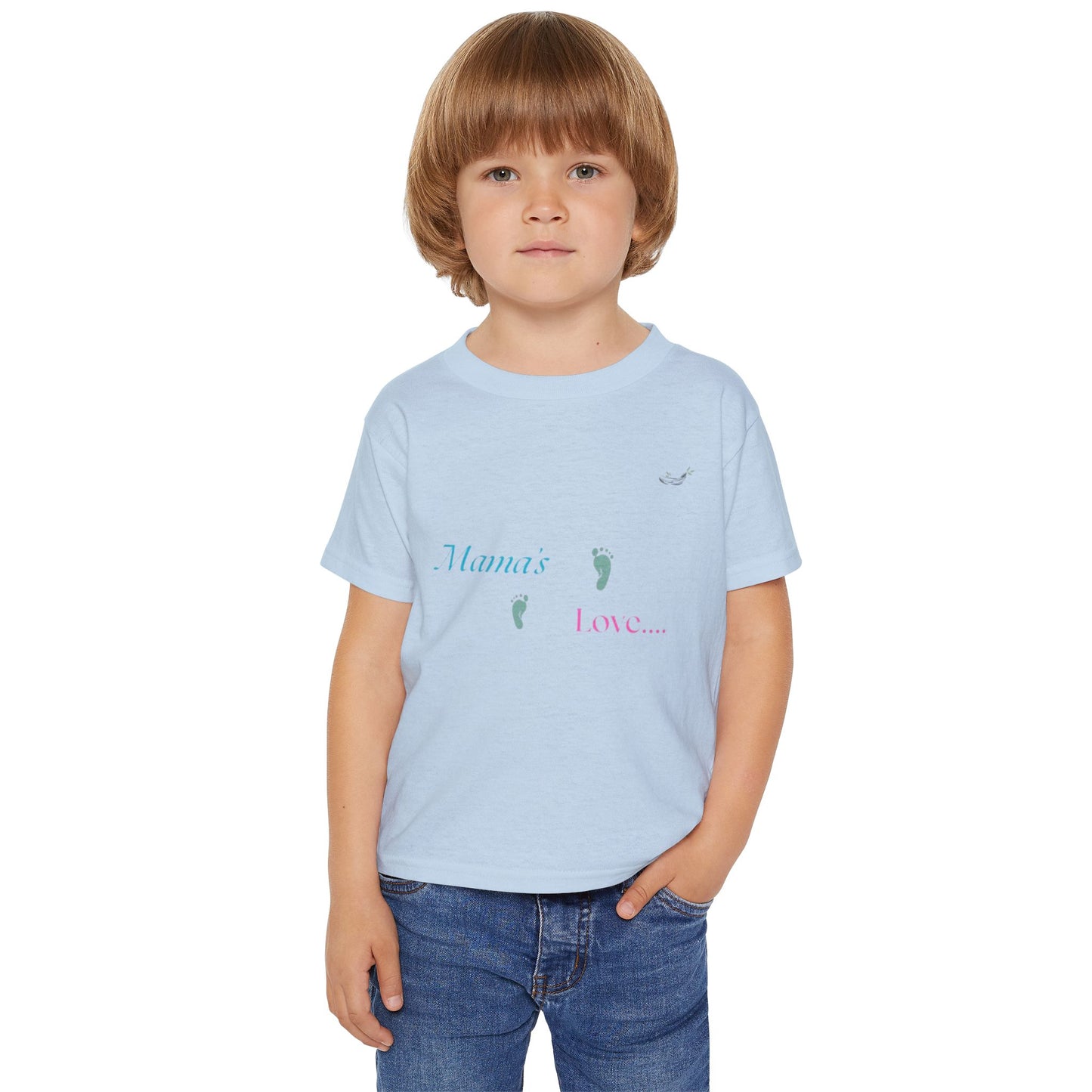 Mama's Love Toddler T-shirt - Cute Cotton Tees for Kids