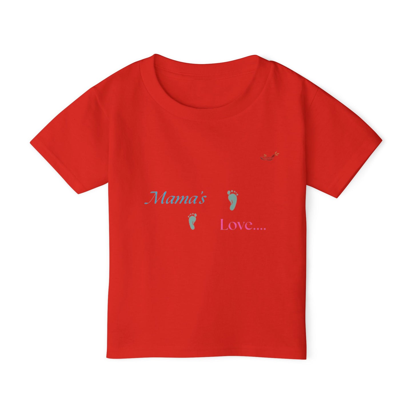 Mama's Love Toddler T-shirt - Cute Cotton Tees for Kids