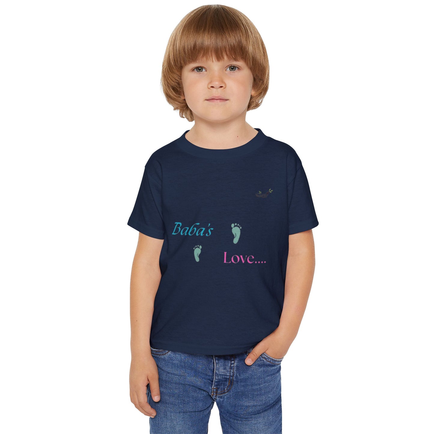 Baba's Love Toddler T-Shirt - Soft Cotton Tee for Sweet Moments