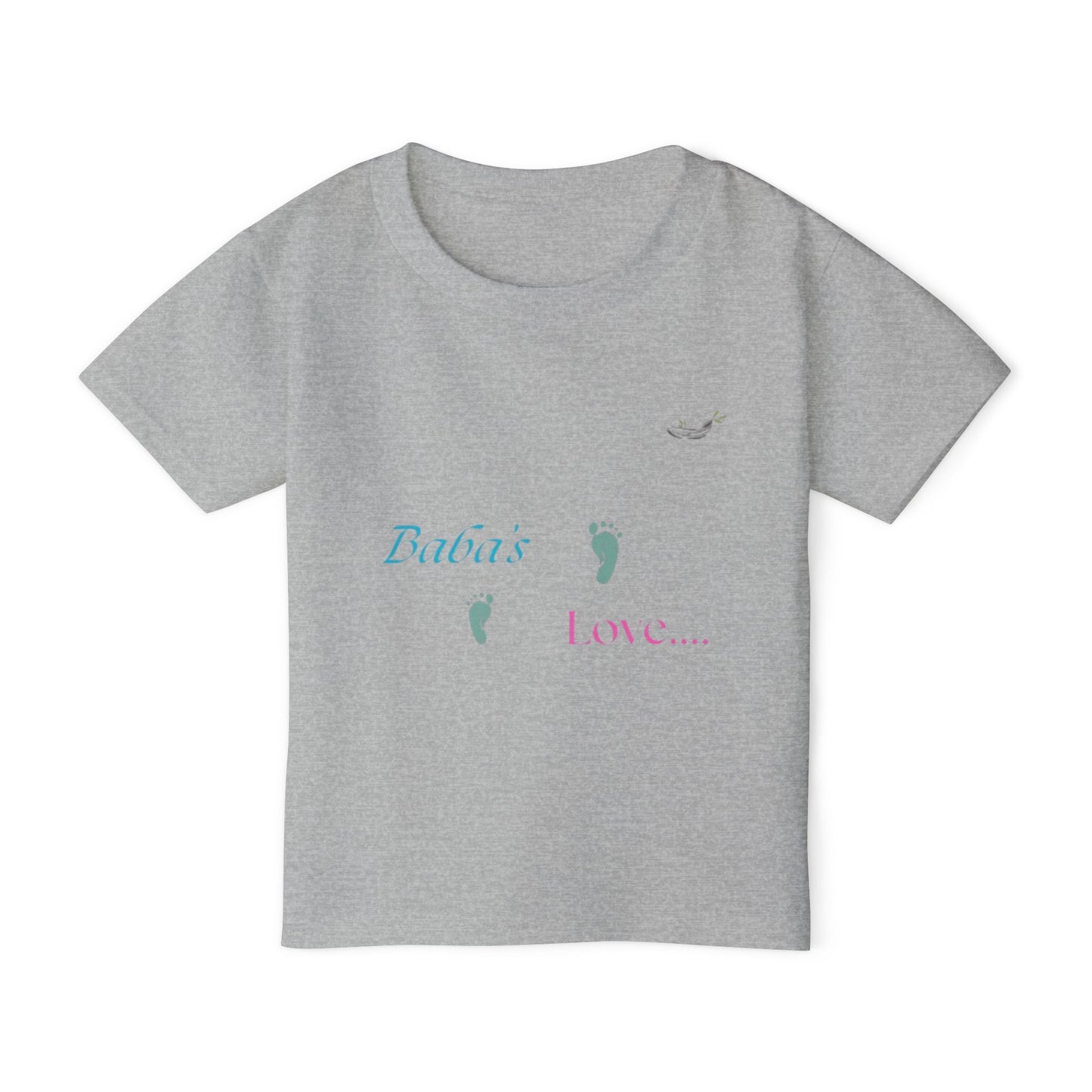 Baba's Love Toddler T-Shirt - Soft Cotton Tee for Sweet Moments