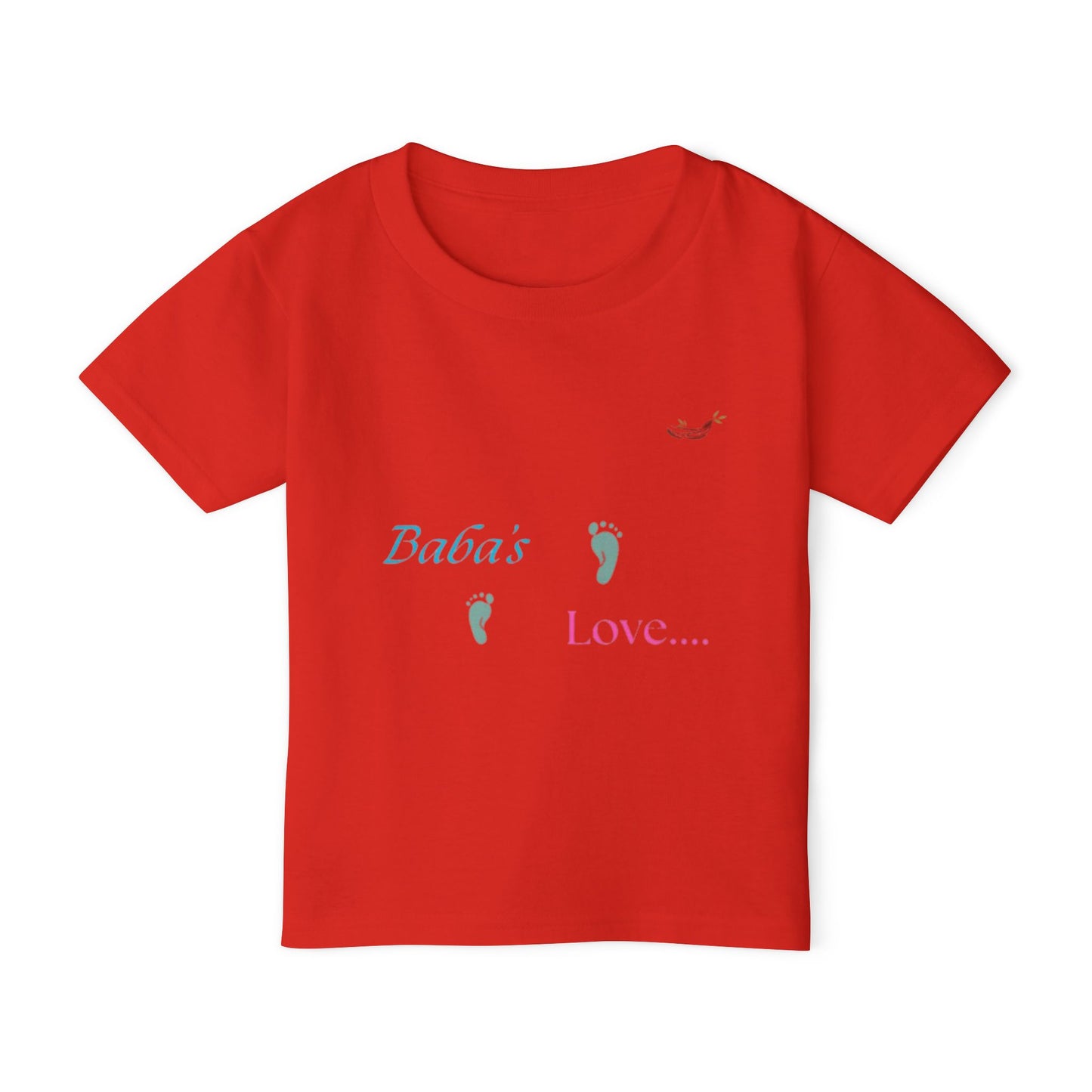 Baba's Love Toddler T-Shirt - Soft Cotton Tee for Sweet Moments