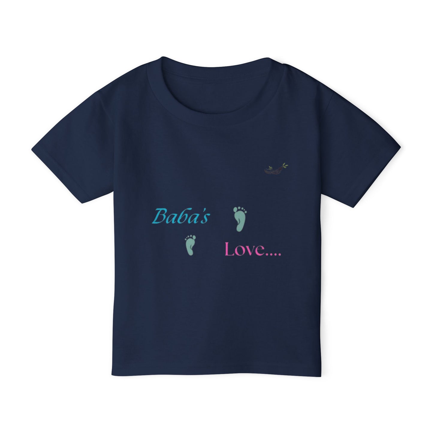 Baba's Love Toddler T-Shirt - Soft Cotton Tee for Sweet Moments