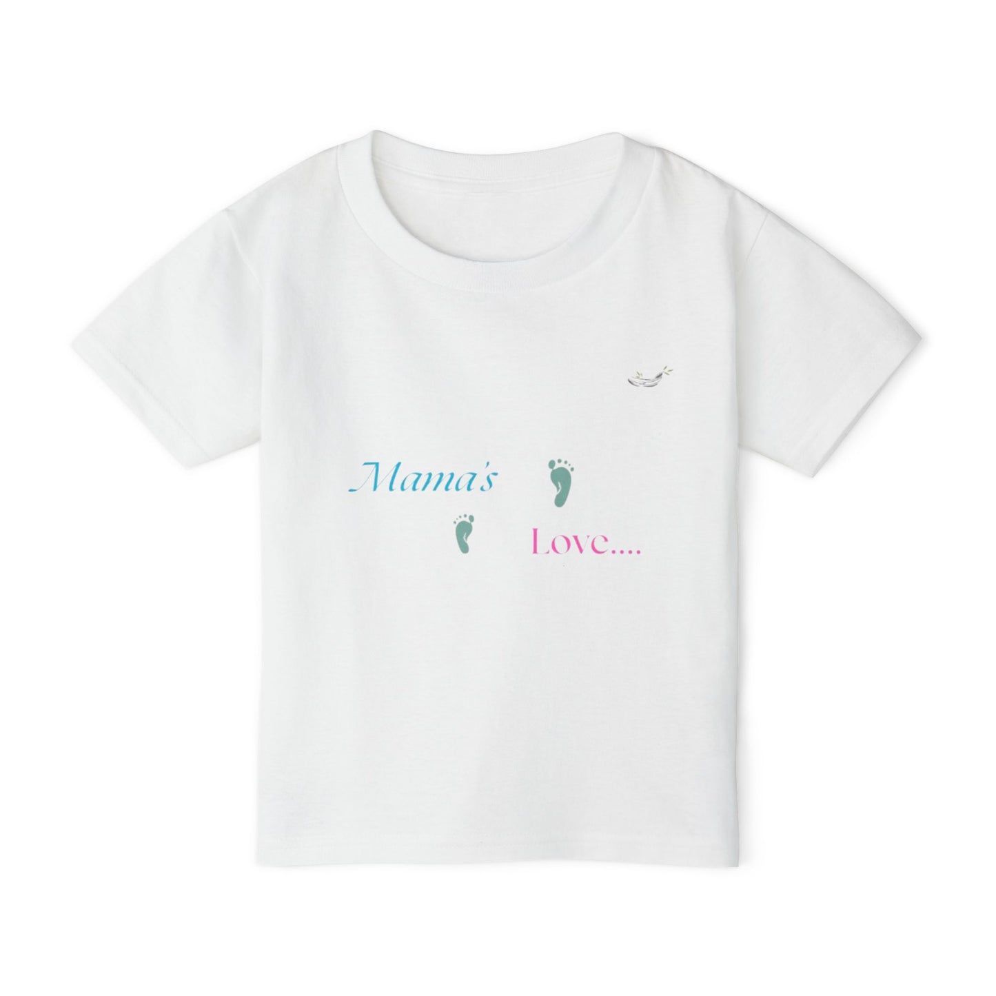 Mama's Love Toddler T-shirt - Cute Cotton Tees for Kids