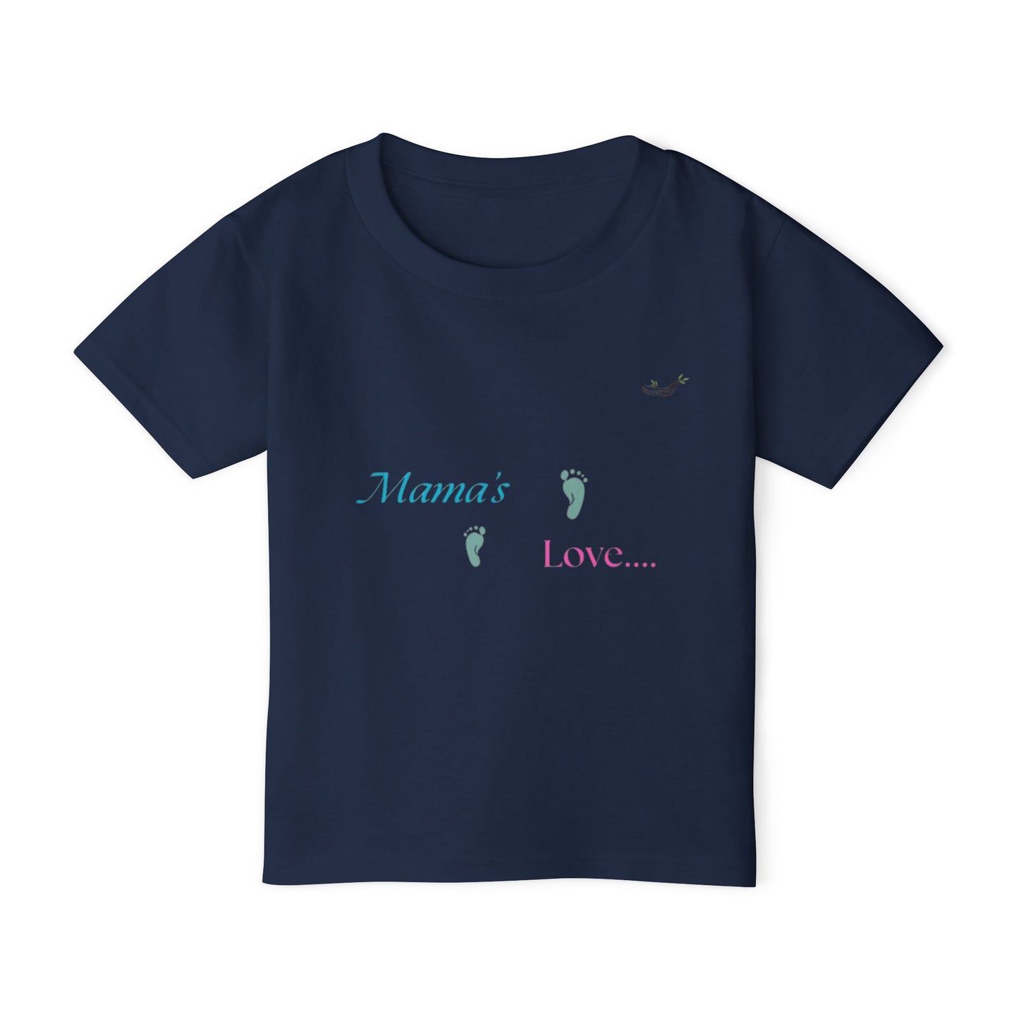 Mama's Love Toddler T-shirt - Cute Cotton Tees for Kids